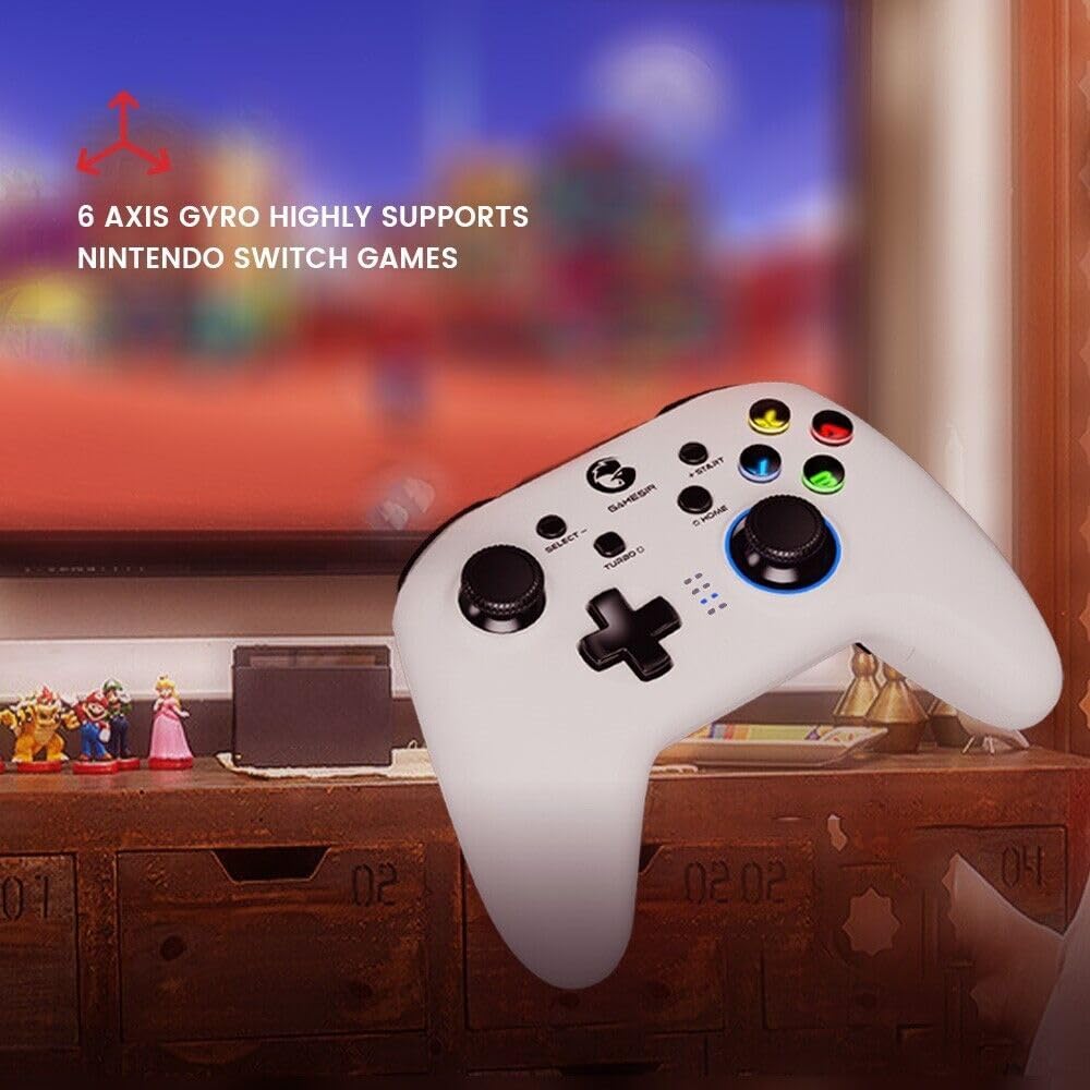 GameSir - T4 Pro Wireless Game Controller - White
