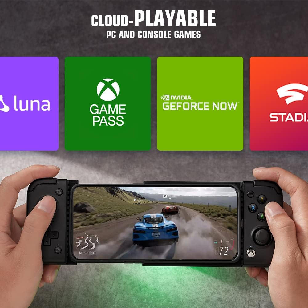 GameSir - X2 Pro Gamepad For Android Type-C Mobile Game Controller For Xbox Game Pass xCloud STADIA GeForce Now Cloud Gaming - Black