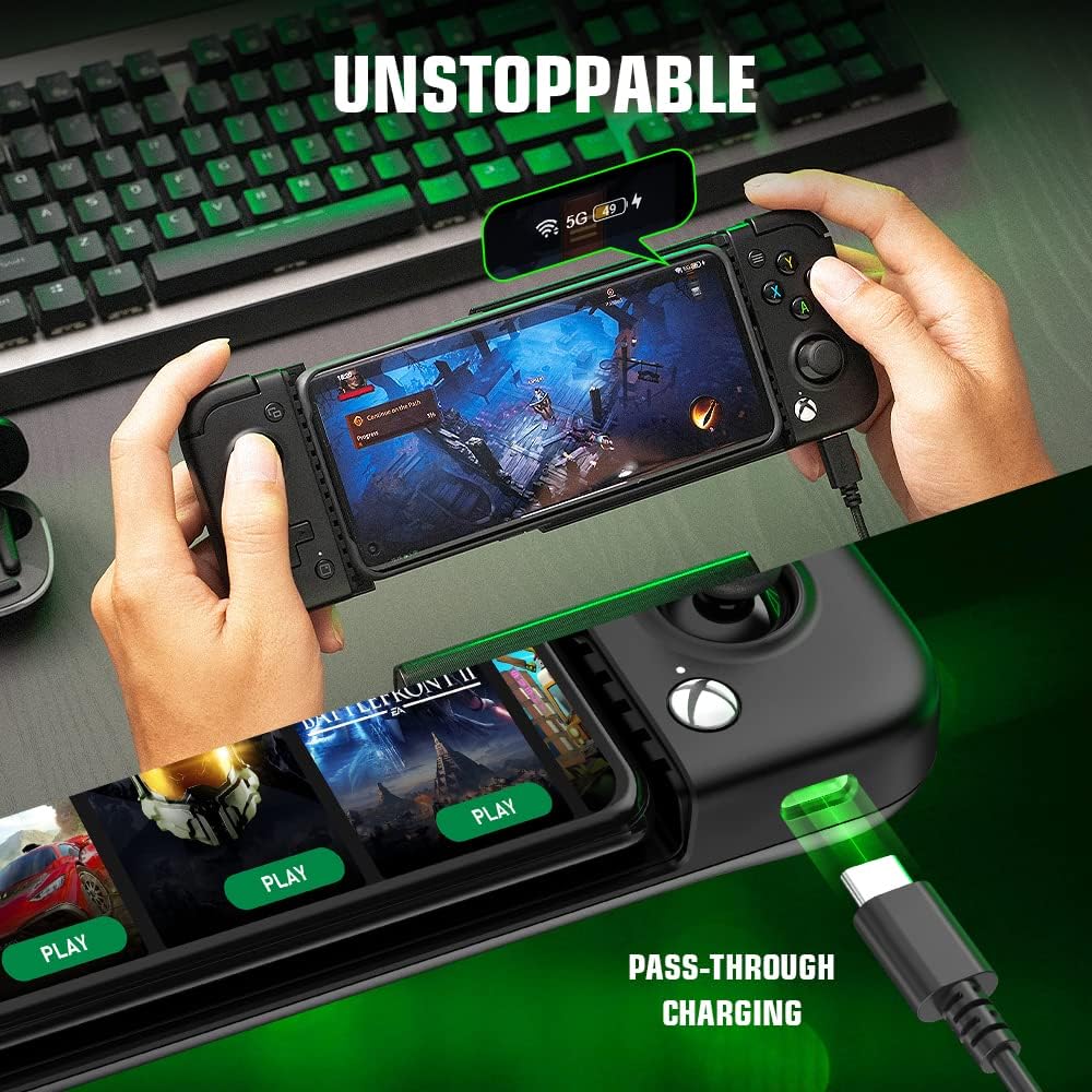 GameSir - X2 Pro Gamepad For Android Type-C Mobile Game Controller For Xbox Game Pass xCloud STADIA GeForce Now Cloud Gaming - Black