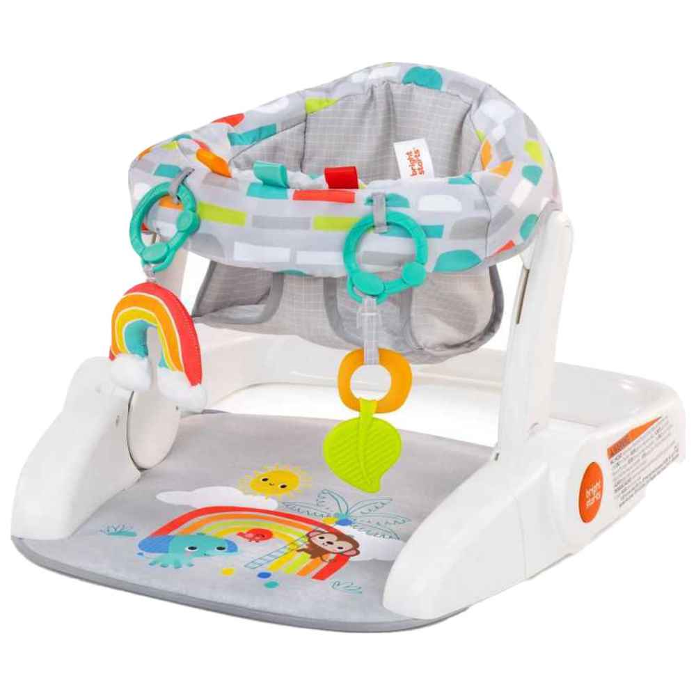 Bright Starts - Learn-To-Sit 2-Position Baby Floor Seat - Playful Paradise