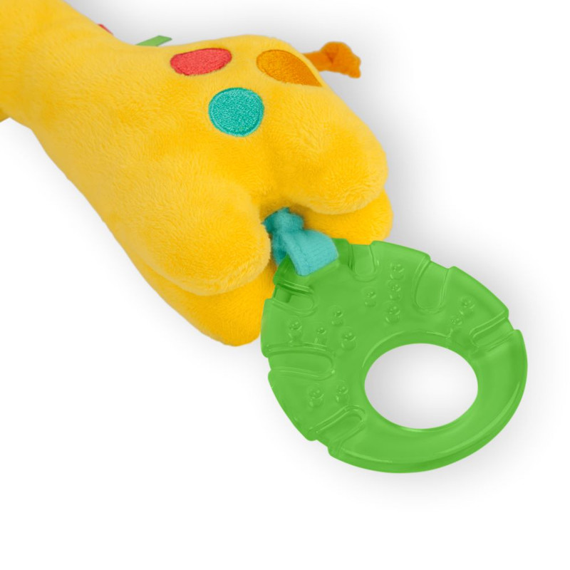 Bright Starts - Safari Soother Rattle And Teether Toy - Giraffe
