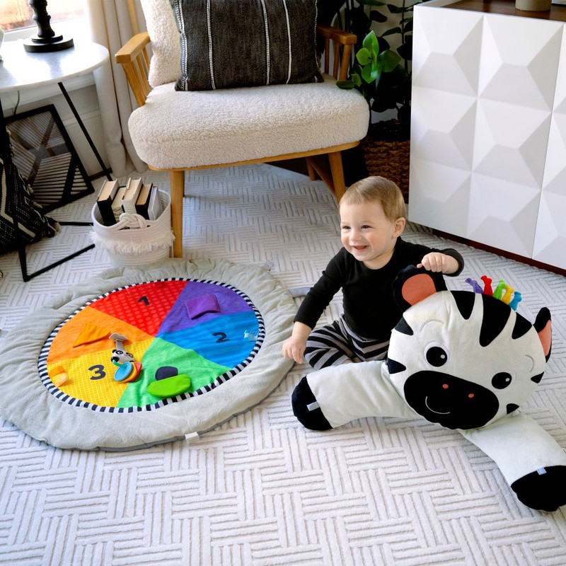 Baby Einstein - Zen's Activity Milestones Plush Playmat