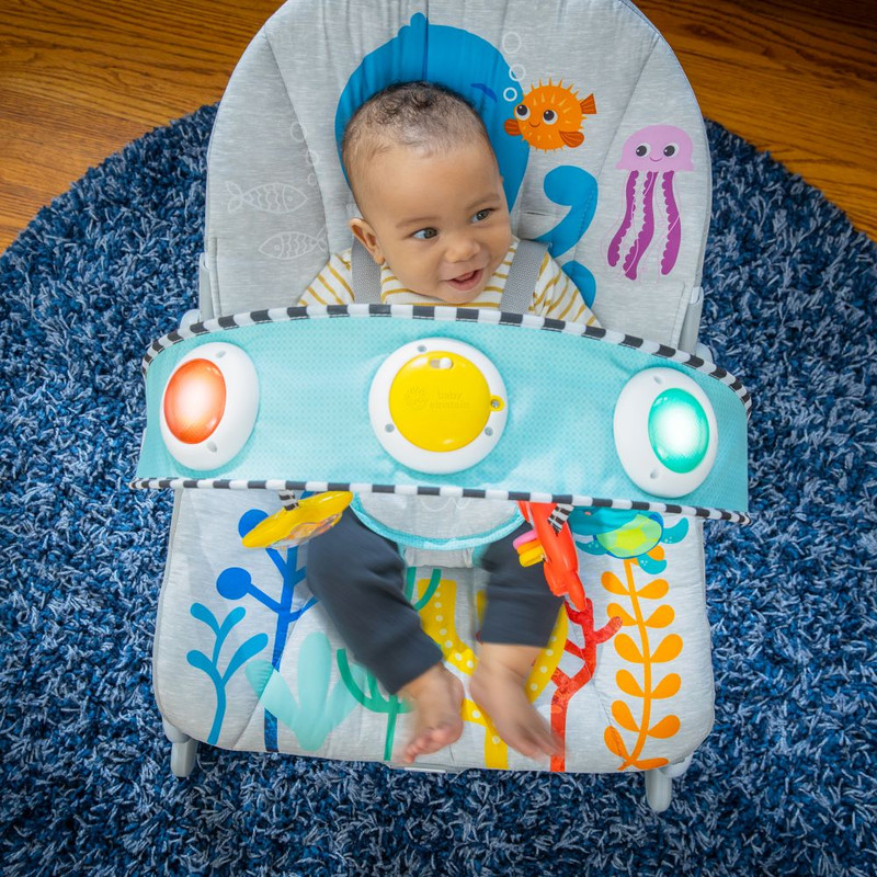 Baby Einstein - Kick To It Opus Musical Rocker - Ocean Explorers