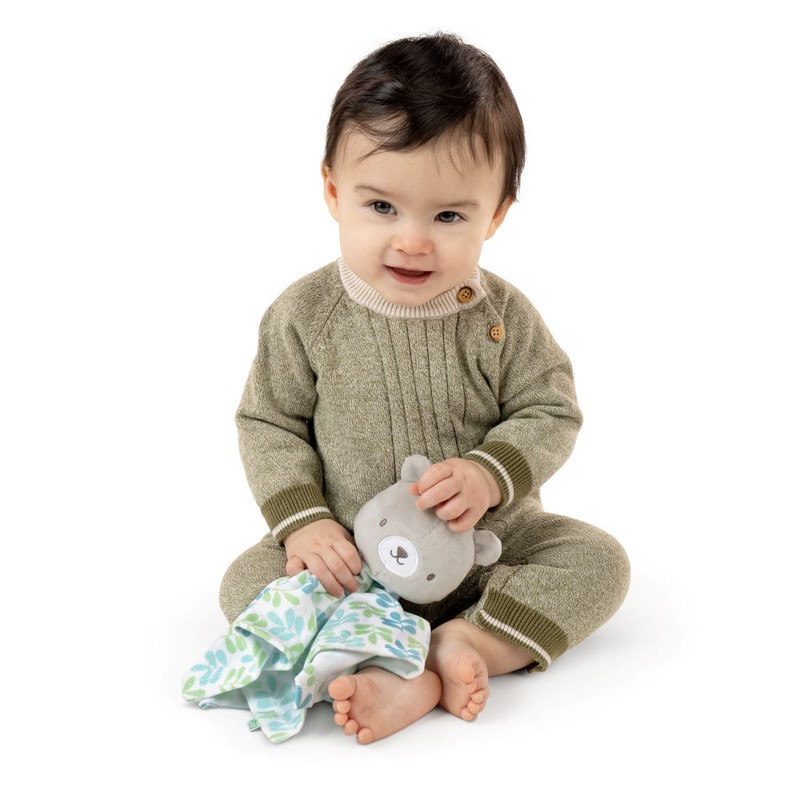 Ingenuity - Cozy Lovey Security Blanket Plush Toy - Nate