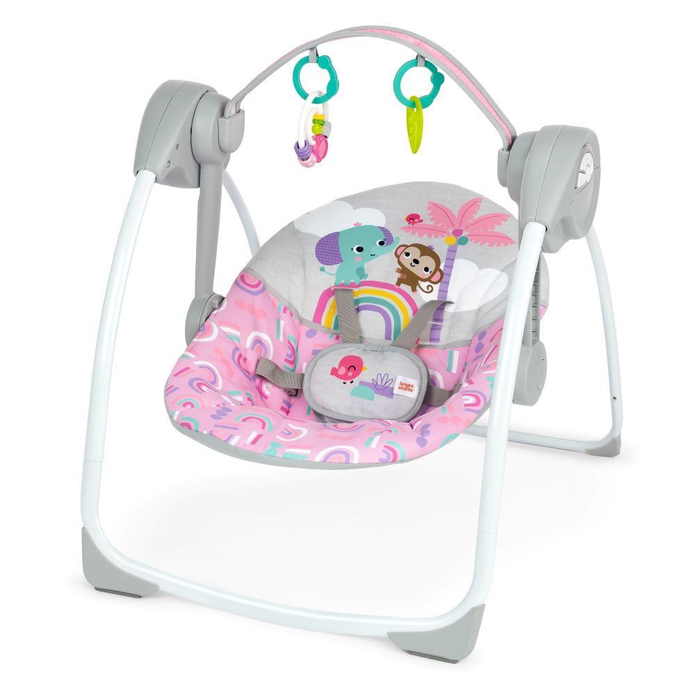 Bright Starts - Paradise Portable Baby Swing With Music - 0-9M