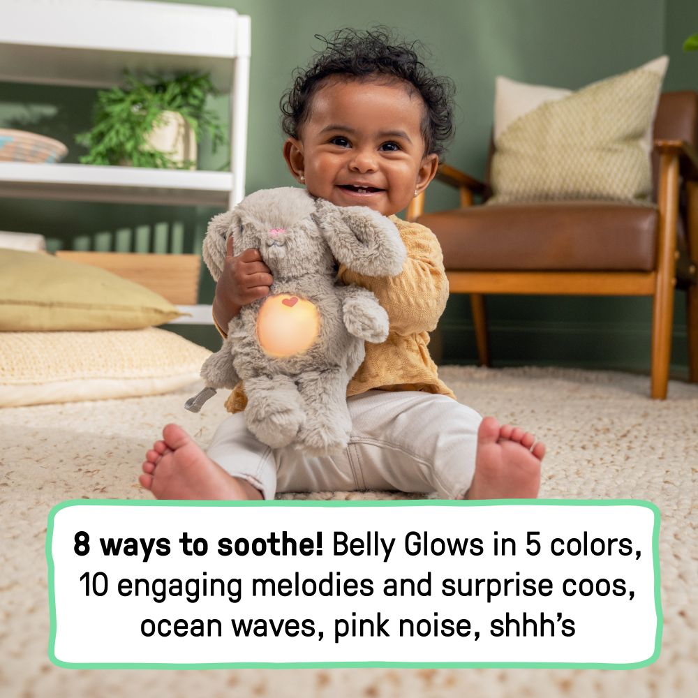 Ingenuity - Sylvi Plush Musical Soother With Cry Detection & Lights - Grey_0-36M