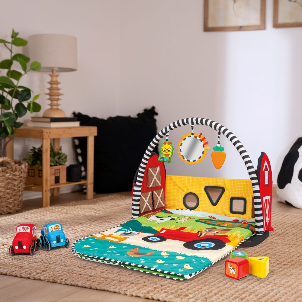 Baby Einstein - Busy Barnyard Grow With Me Play Gym