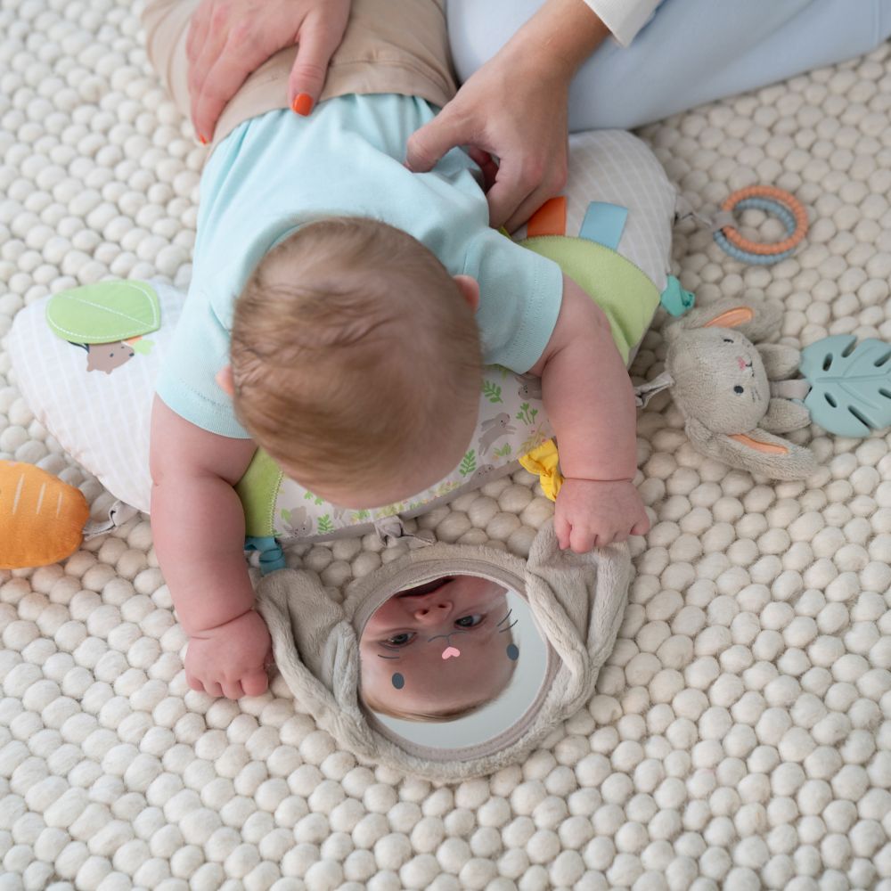 Ingenuity - Cozy Sylvi Tummy Time Activity Pillow