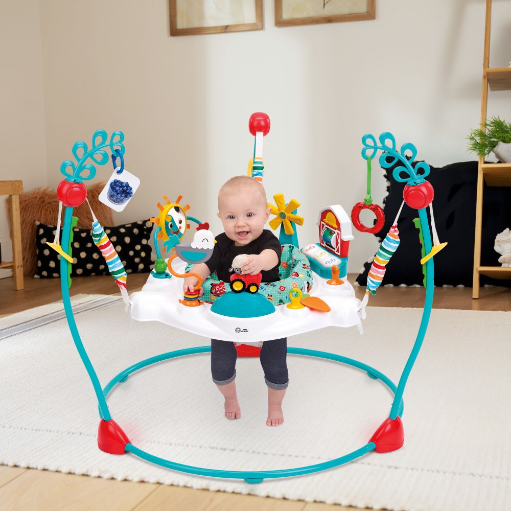 Baby Einstein - Jump & Learn Barnyard 2-in-1 Jumper