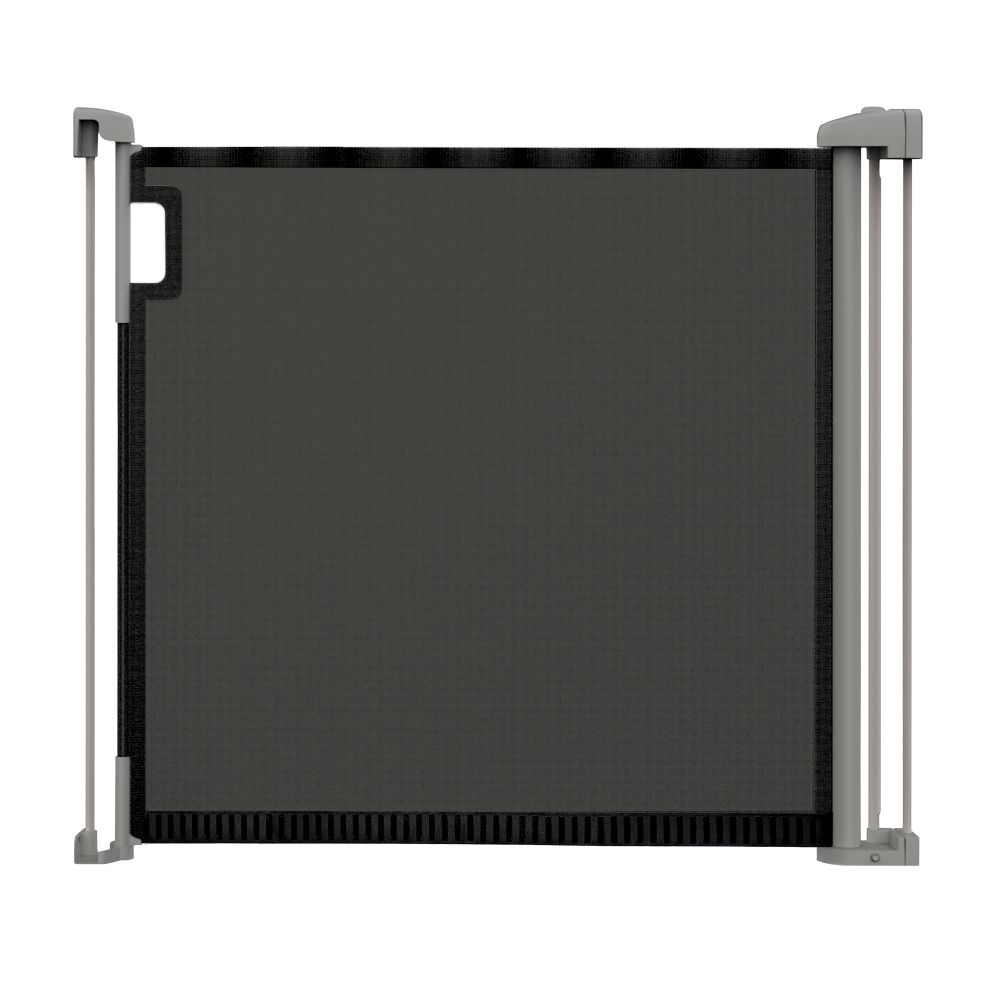 Ingenuity - Thruway Safety Mesh Gate With Auto-Lock - Black - 52-Inch