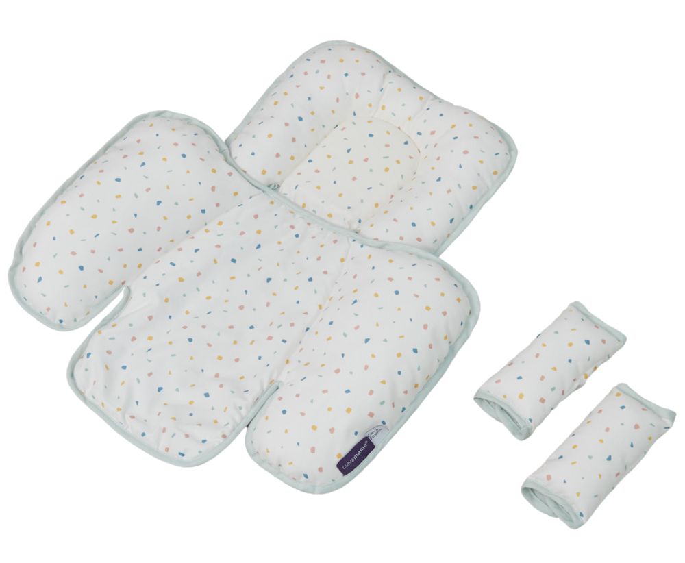 Clevamama Clevafoam Head, Neck & Body Support - Terrazzo