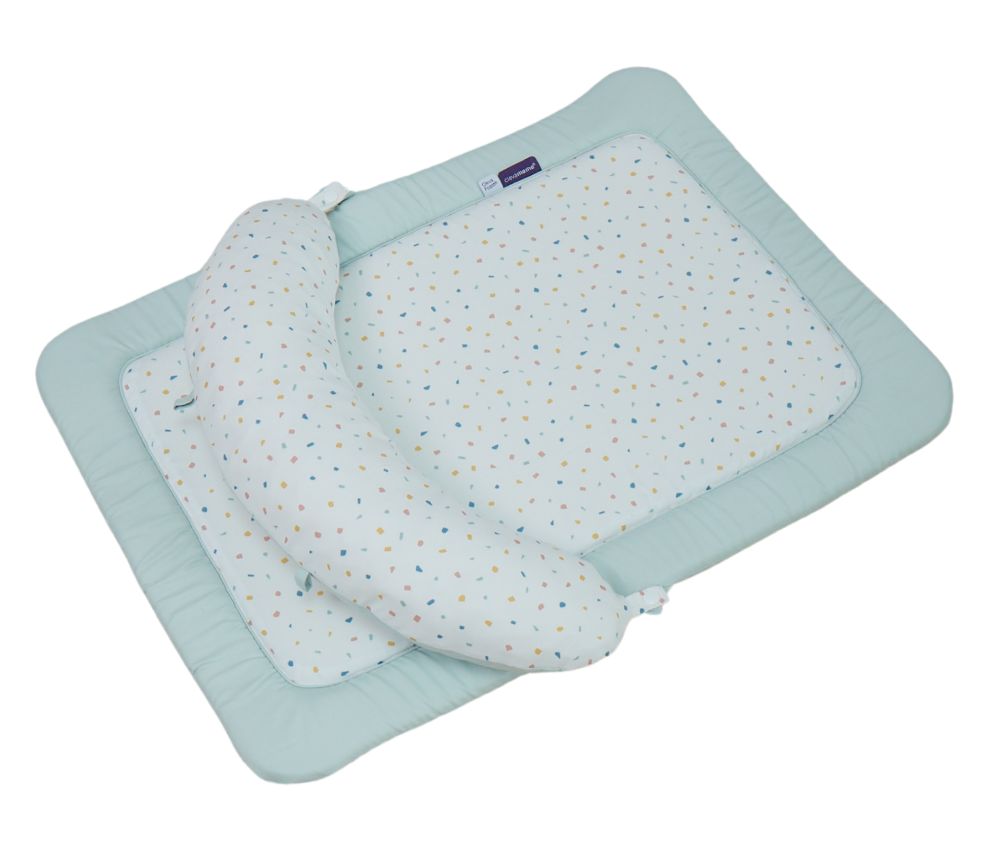 Clevamama - Newborn Tummy Time Mat - Terrazzo
