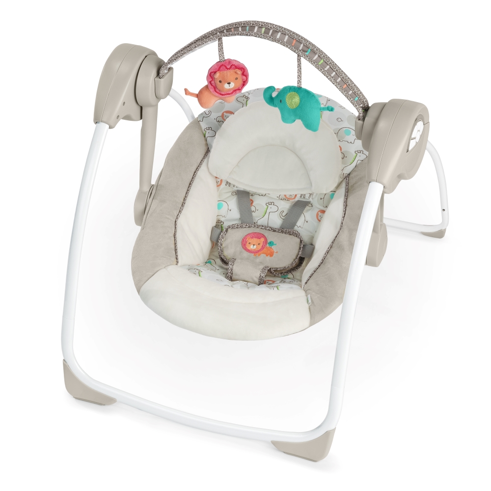 Ingenuity - Soothe n Delight Portable Swing - Cozy Kingdom
