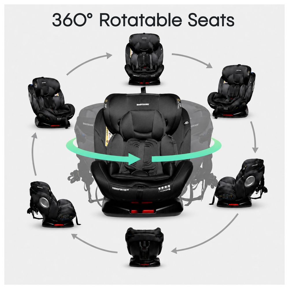 Babydoes - Transporter 360 Degree Isofix Rotating Baby Car Seat