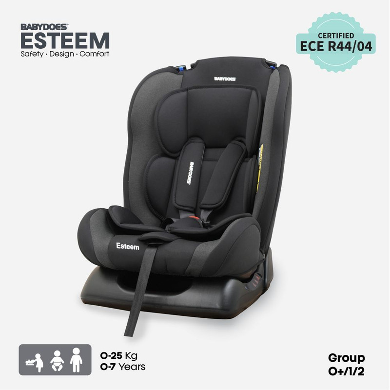 Babydoes - Esteem Travel Baby Car Seat - Black