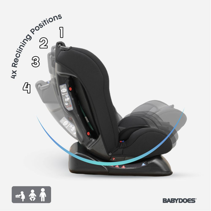 Babydoes - Esteem Travel Baby Car Seat - Black