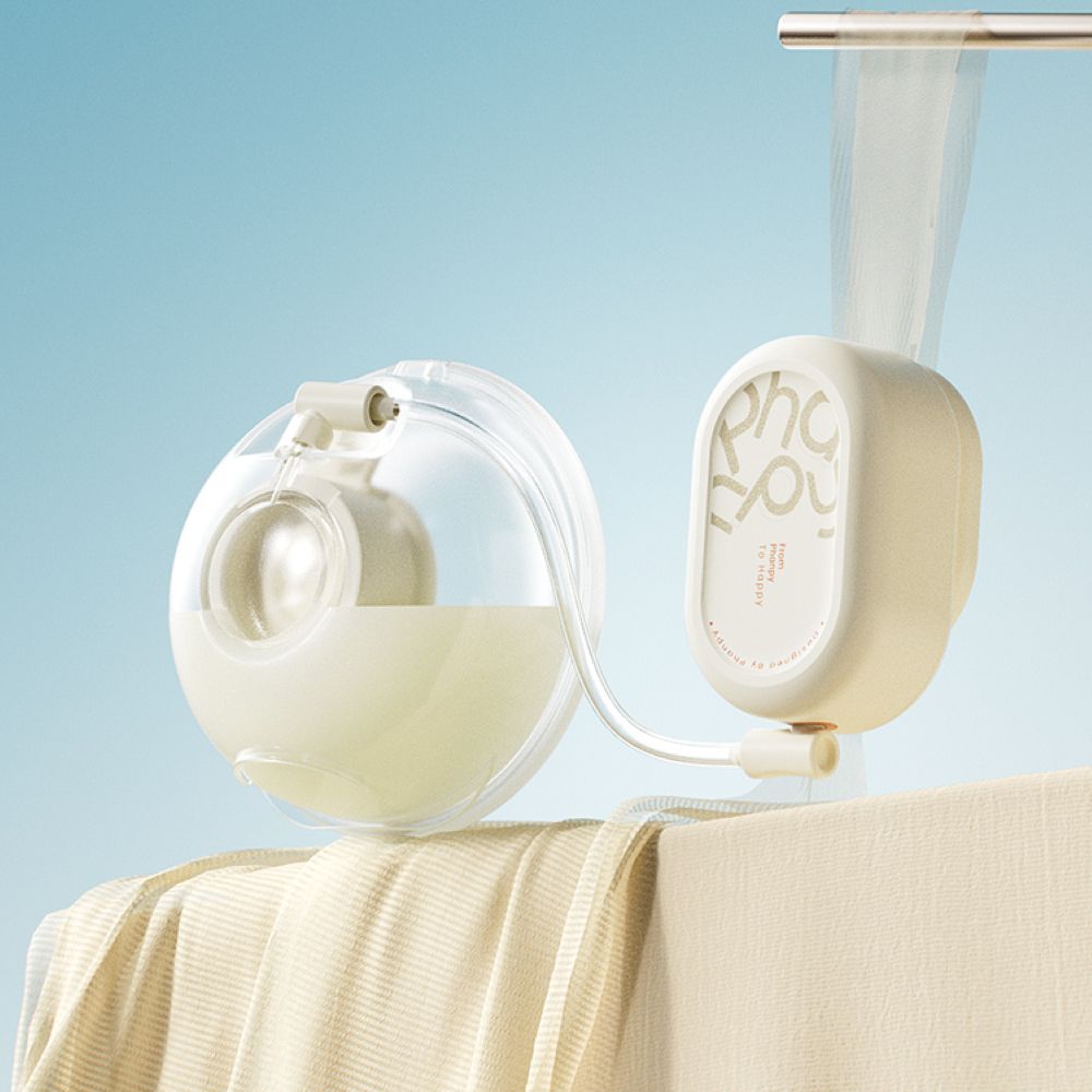 Phanpy - E-Rosy S3 Magnetic Single Electric Breast Pump - White