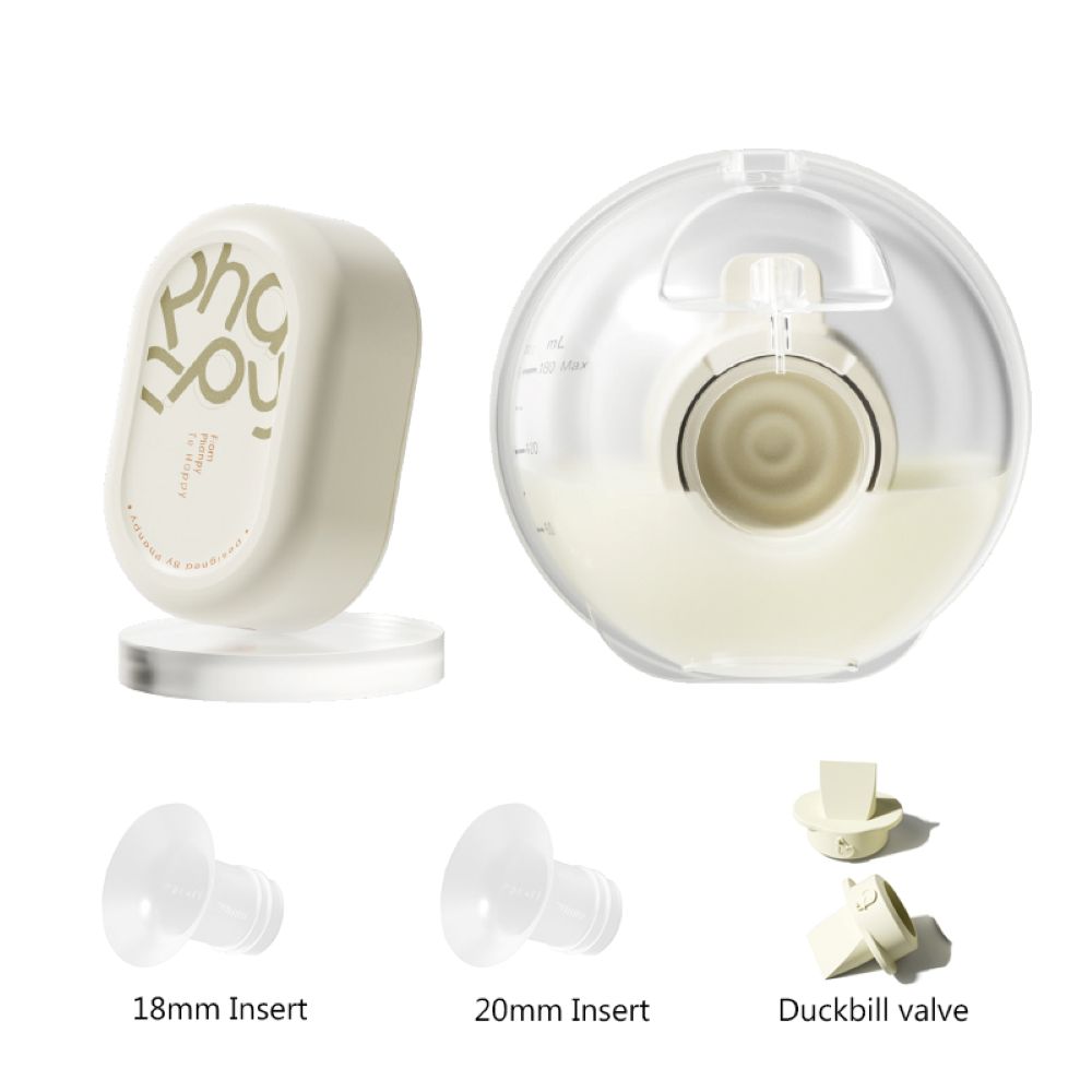 Phanpy - E-Rosy S3 Magnetic Single Electric Breast Pump - White