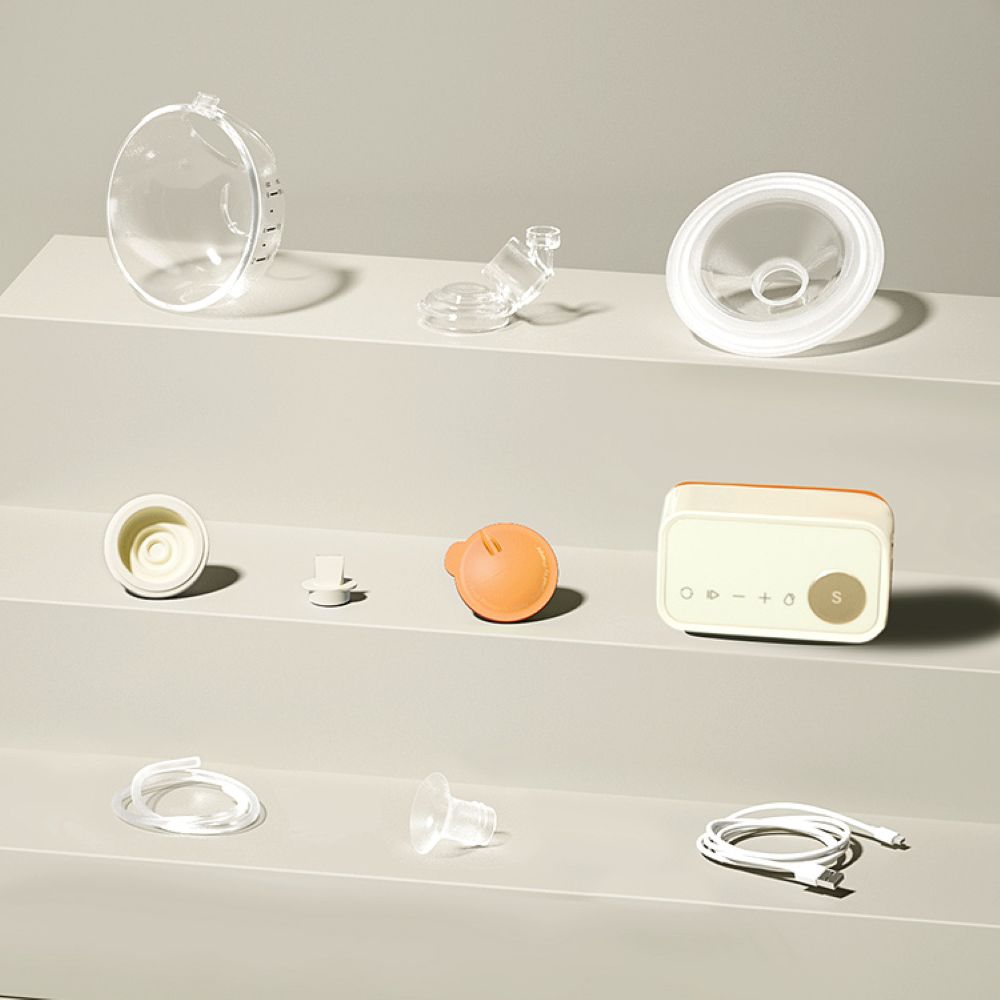 Phanpy - E-Shine S3 Frequency Modulation Double Breast Pump - Orange