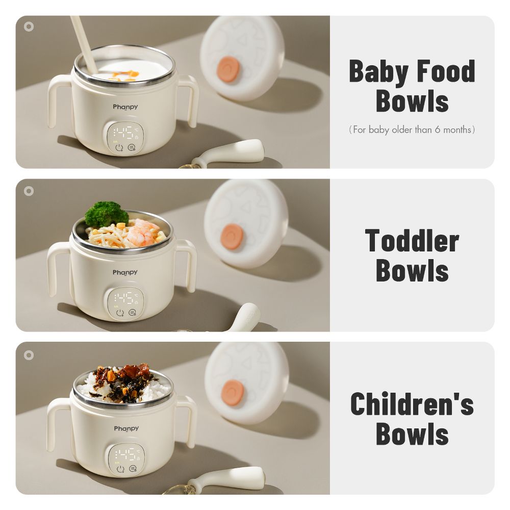 Phanpy - Smart Thermostatic Bowl - White - 400 ml