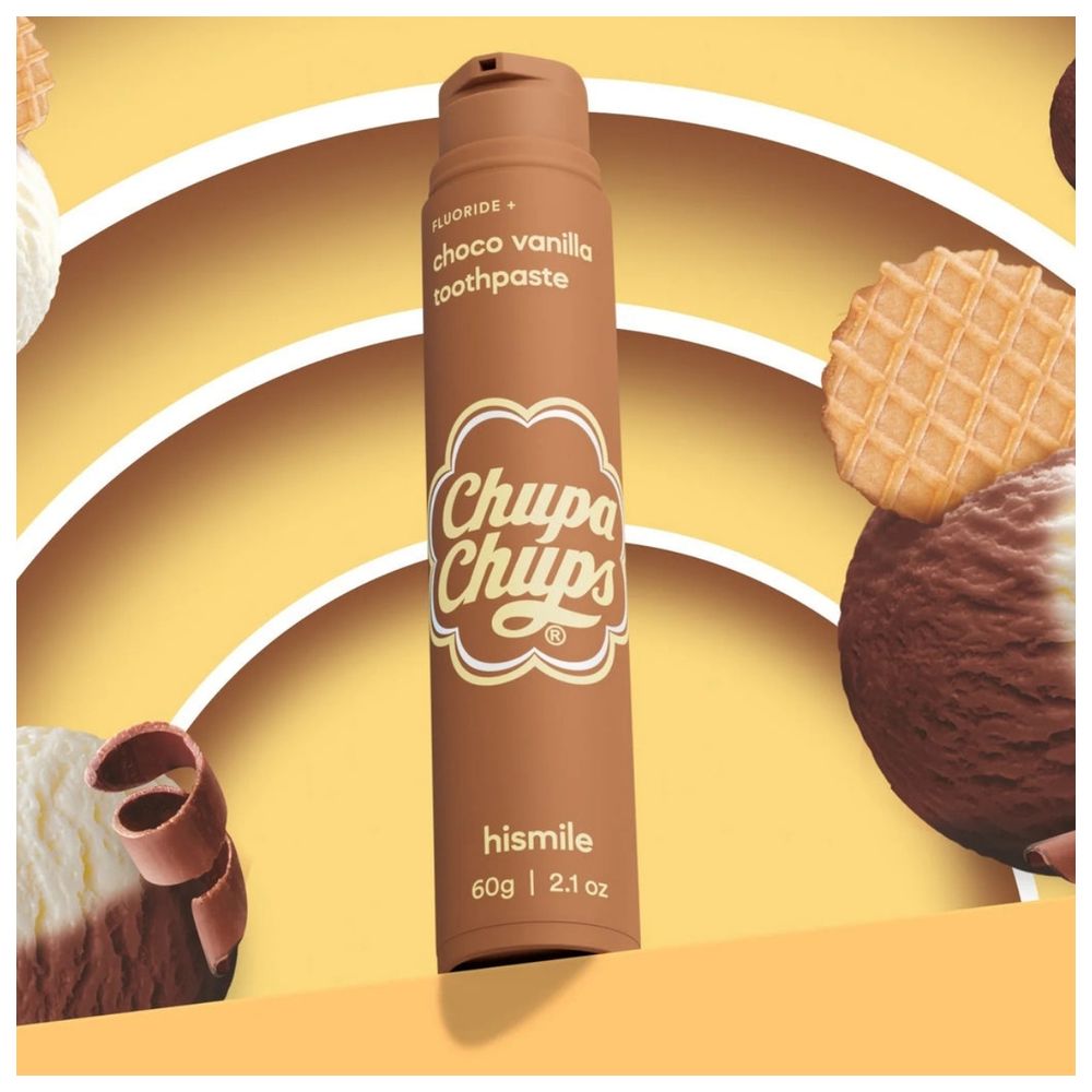 HiSmile - Chupa Chups Choco Vanilla Toothpaste - 60 gm