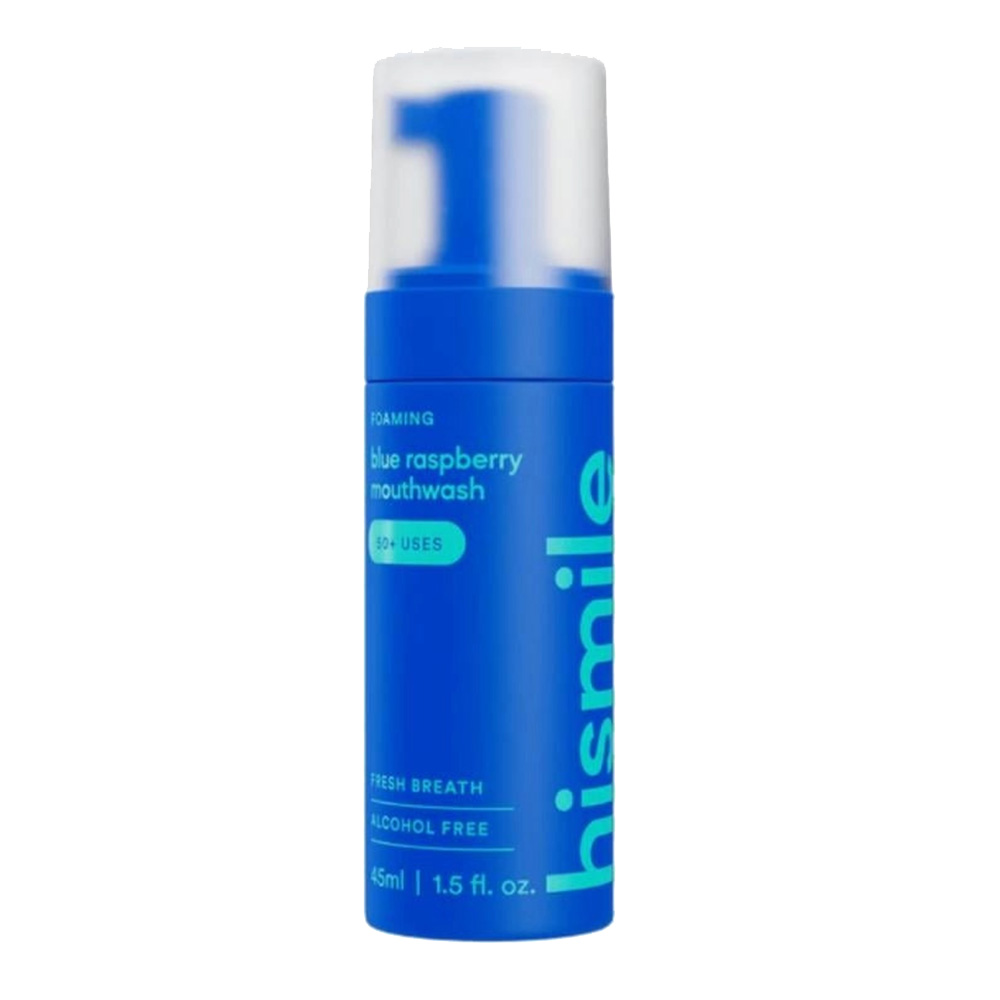 HiSmile - Foam Mouthwash - Blue Raspberry - 45 ml