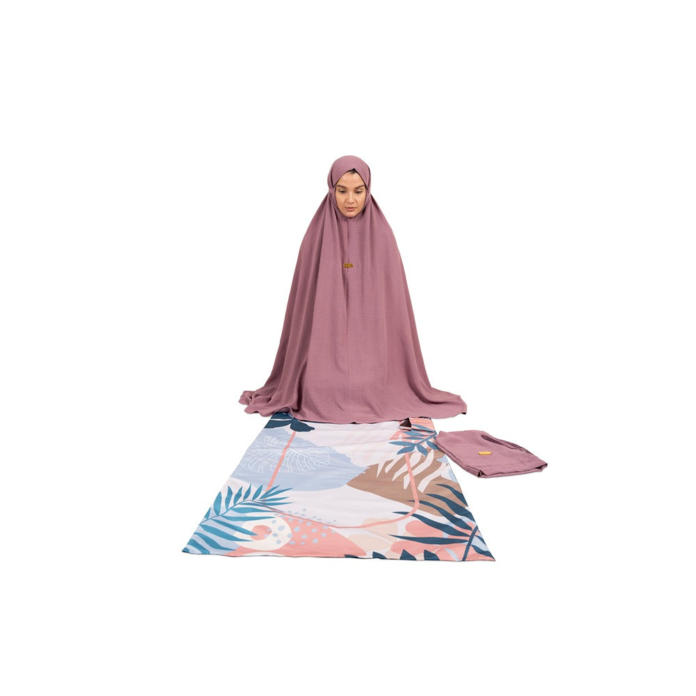 Hilalful - Crinkle 2 Piece Set - Lavender