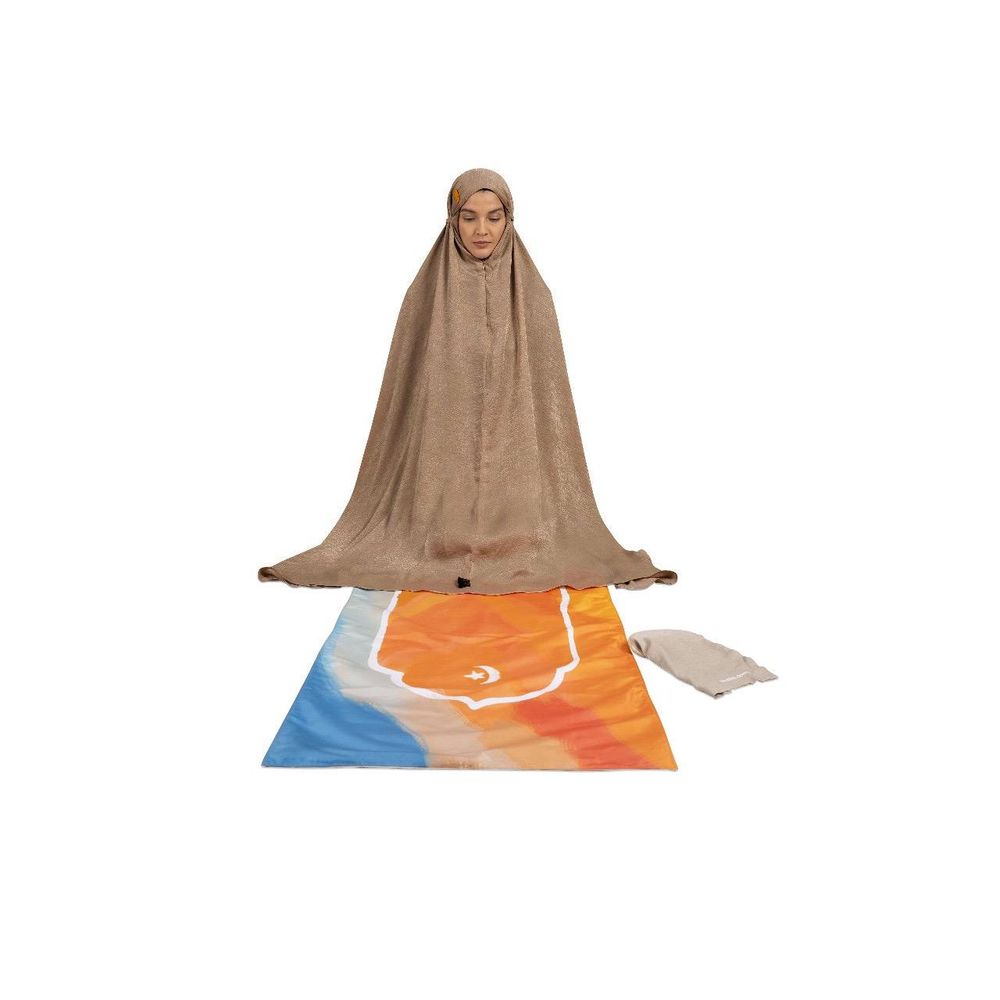 HilalFul - Muslim Queen - Set of 2pcs - Mocha