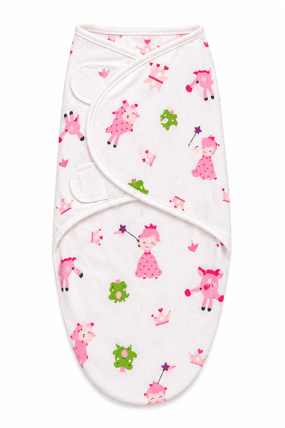 Pixie - Princess Print Swaddle Wrap Blanket - Multicolor