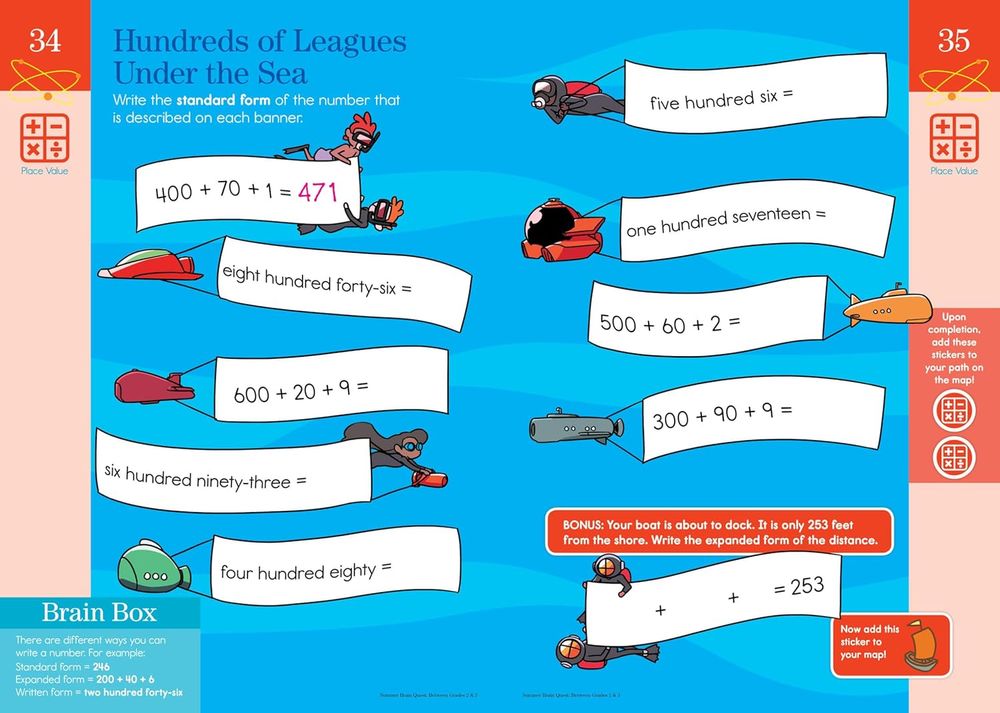 Summer Brain Quest Workbook: Between Grades 2 & 3