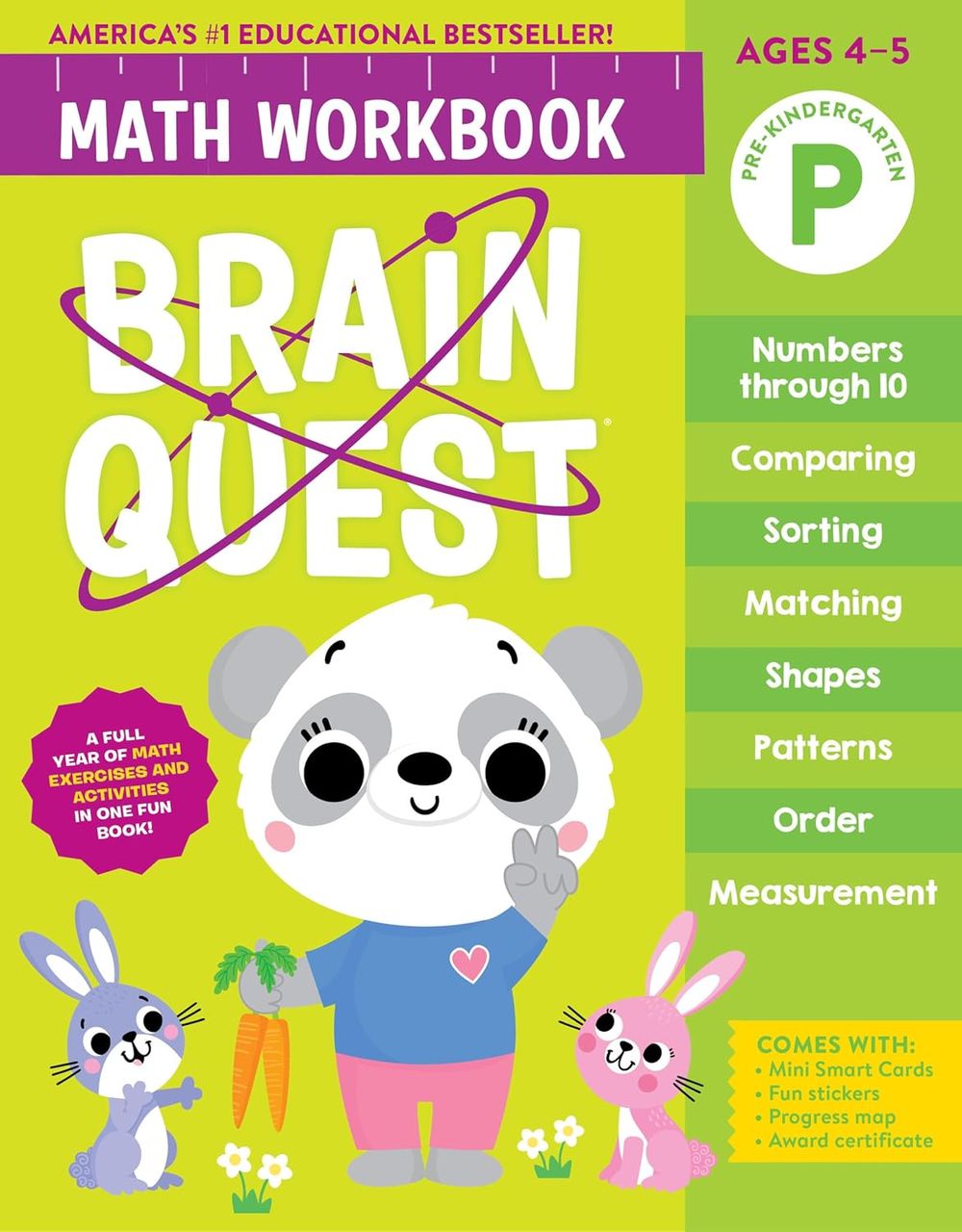 Math Workbook: Pre-Kindergarten