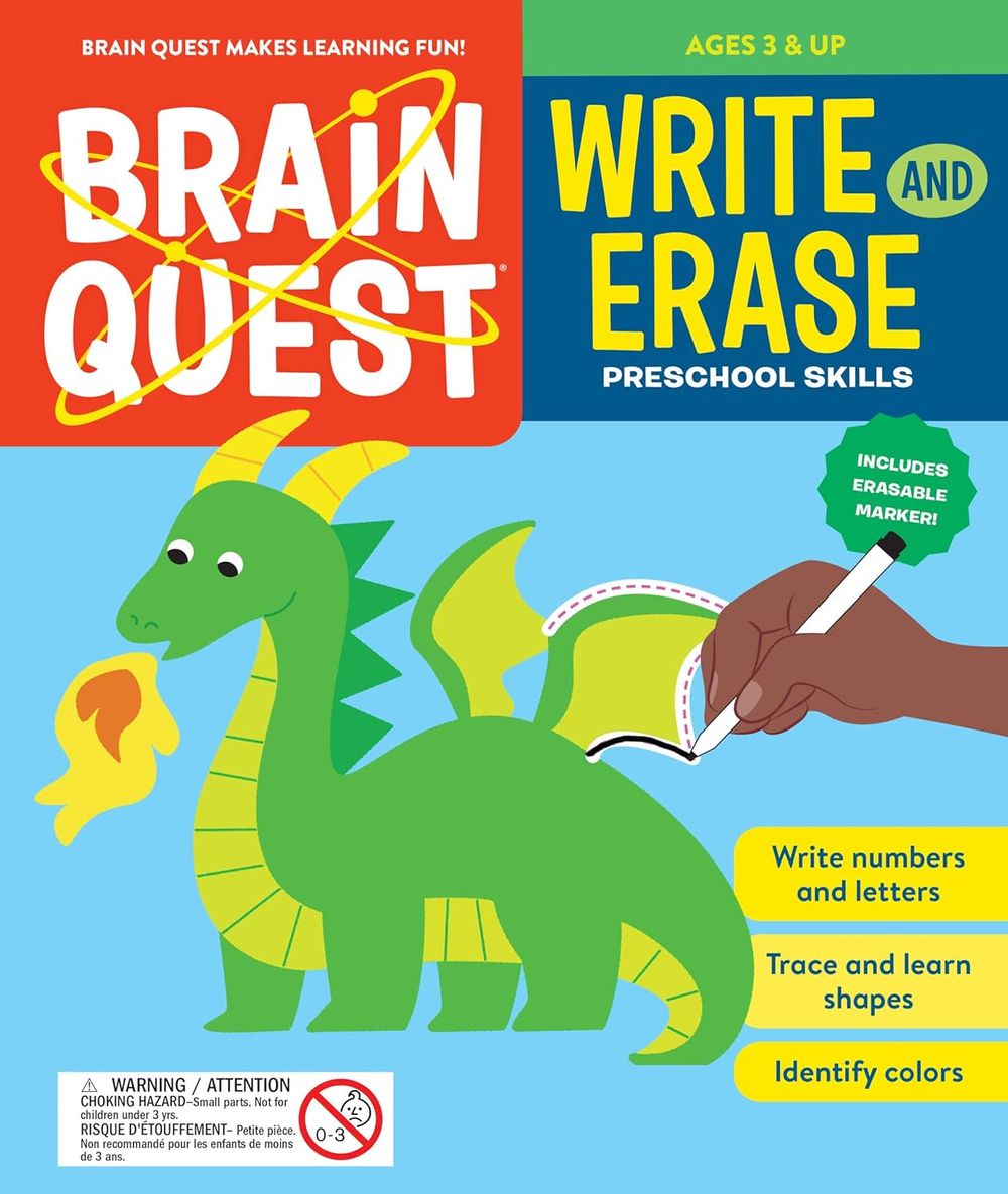 Write And Erase: Preschool Skills