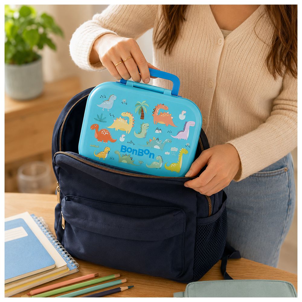 Bonbon - 3/5-Compartment Lunch Box - Dinos