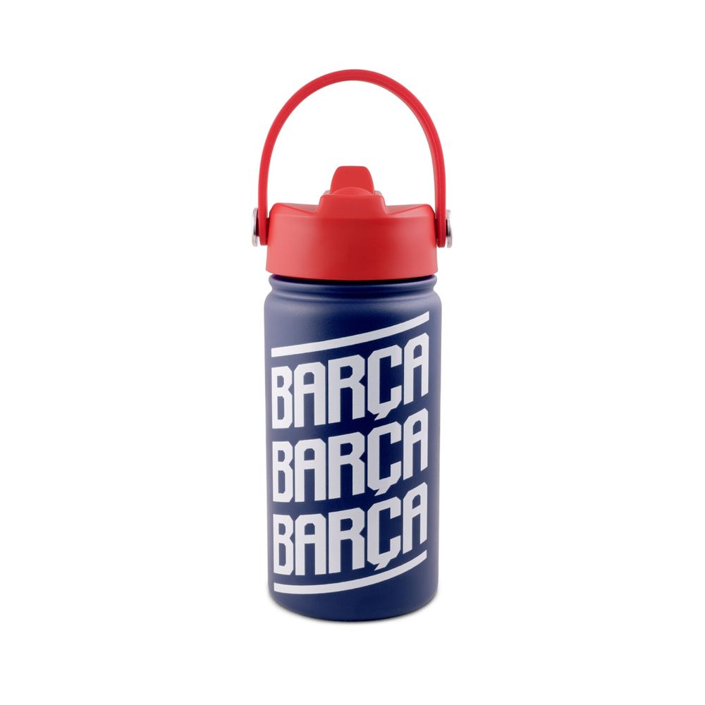 Bamboo Bark - FC Barcelona football boys Stainless Steel Water Bottle - Barca - 400 ml