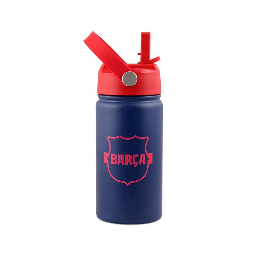 Bamboo Bark - FC Barcelona football boys Stainless Steel Water Bottle - Barca - 400 ml
