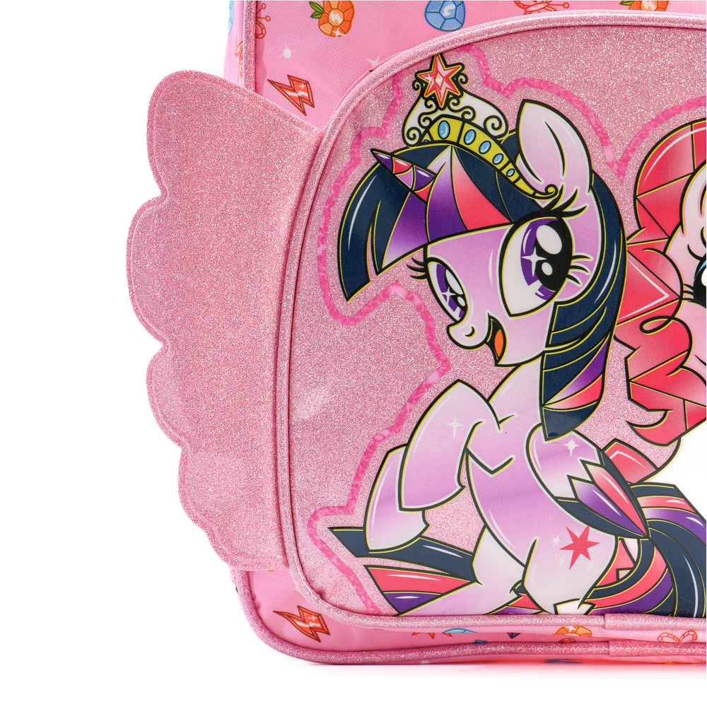 Bamboo Bark - My Little Pony Girls Backpack - Pink School Bag - 14-Inch
