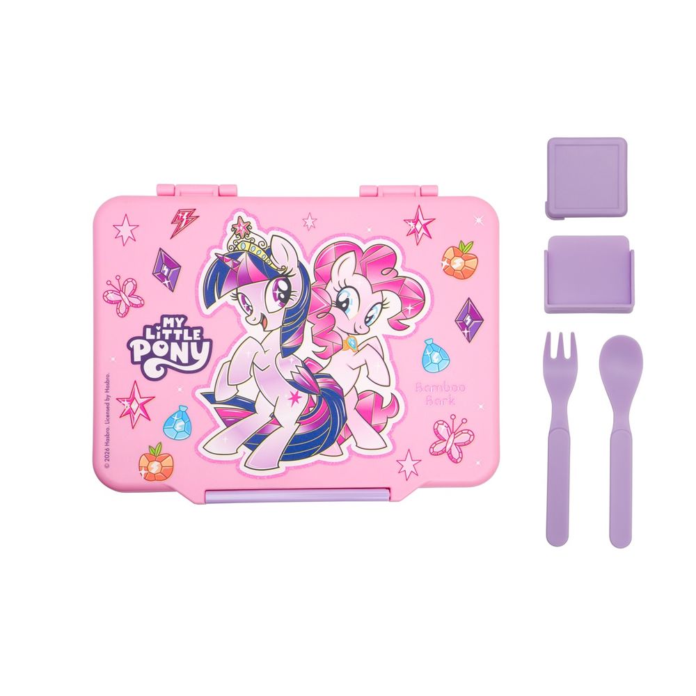 Bamboo Bark - My Little Pony 5 Compartment Lunchbox - Pink