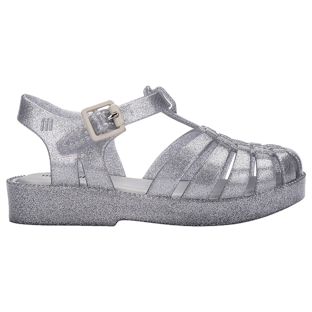 Mini Melissa - Possession Shiny Sandals - Glitter Clear