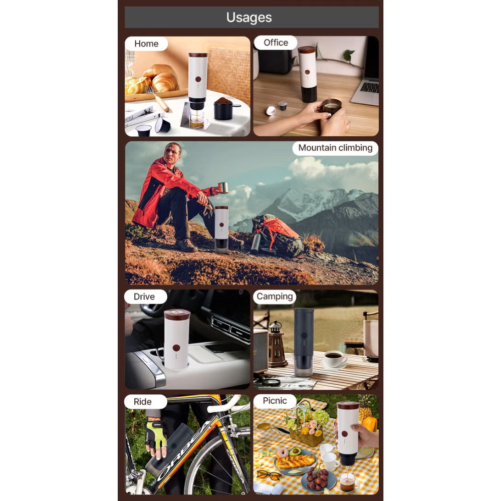 Echohaus - Takeawake Portable Espresso Coffee Machine