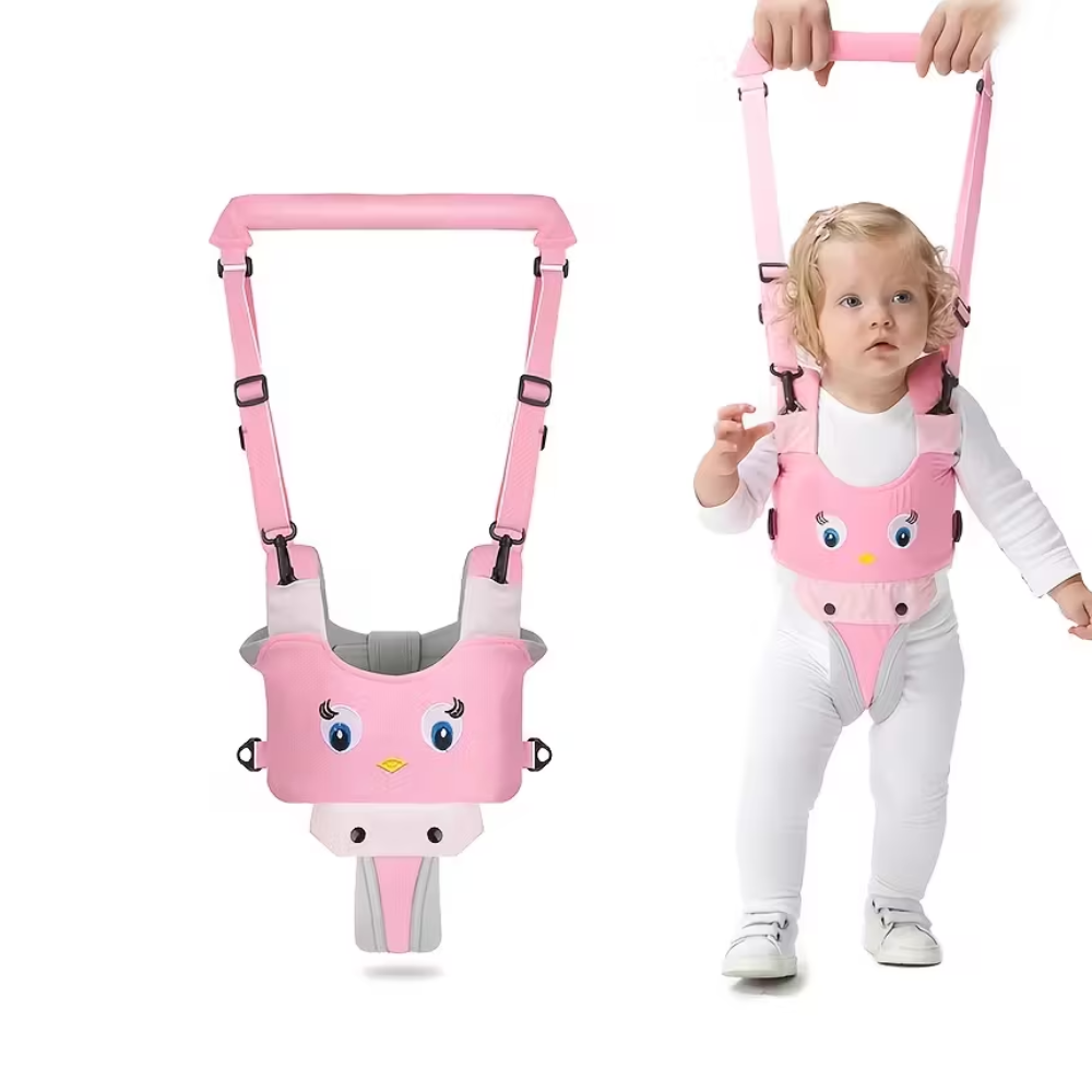 Sybil's Adjustable Baby Walker Harness - Pink