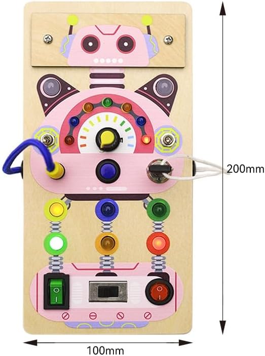 Sybil's - Pink Robot Busy Board