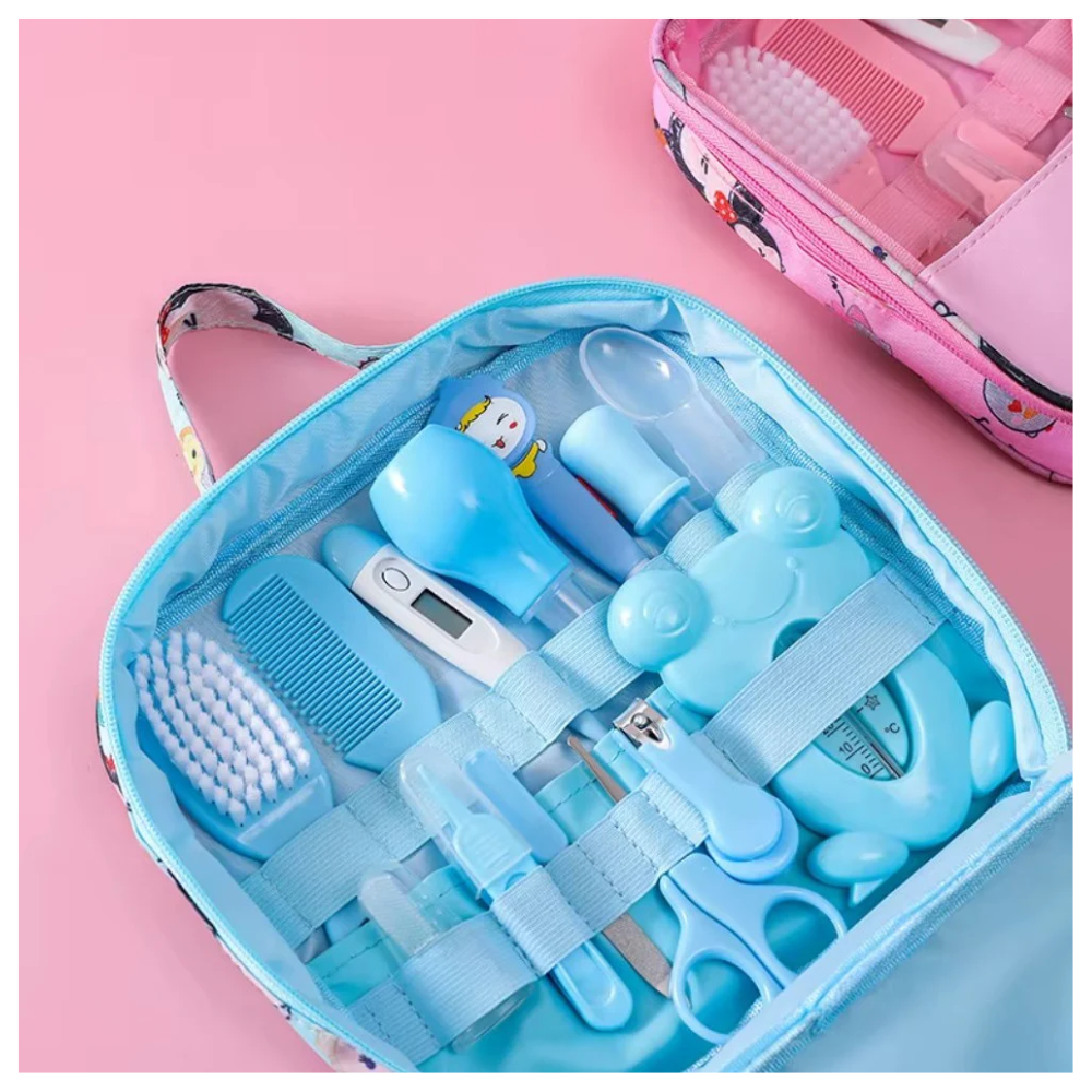 Sybil's - Baby Care Grooming Kit - Blue - 13 Pcs