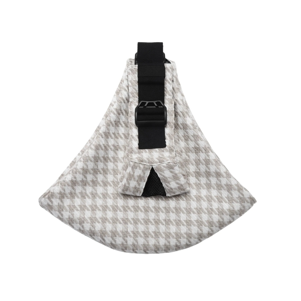 Sybil's - Baby Carrier With Shoulder Strap - Grey & White
