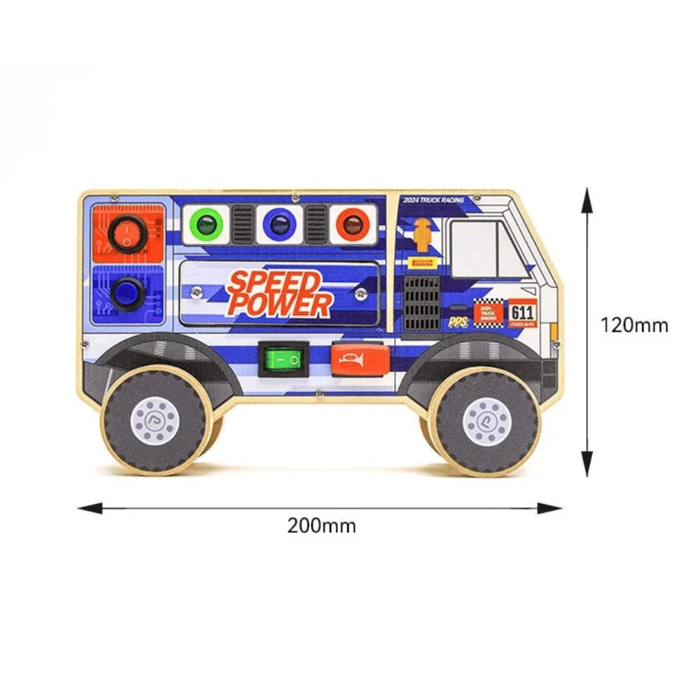 Sybil's - Truck Busy Board For Toddlers