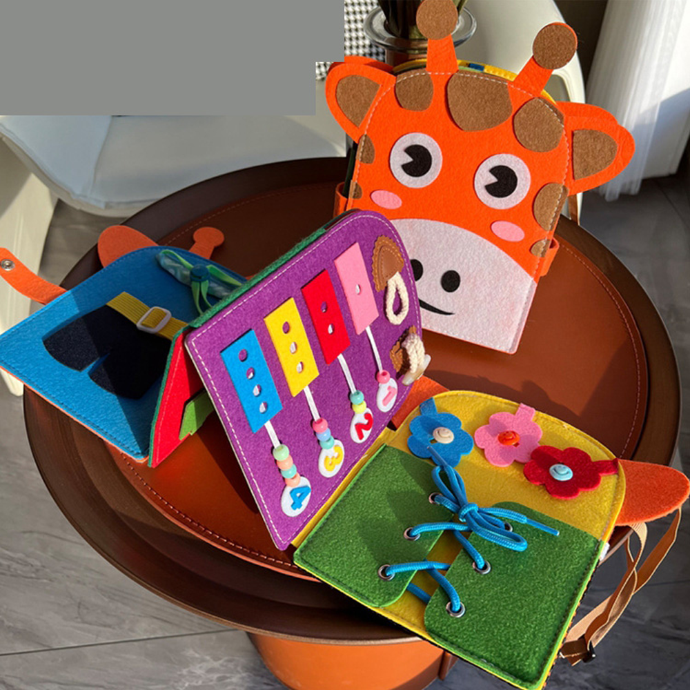 Sybil's - Kids Montessori Activity Busy Book - Playful Wanderers