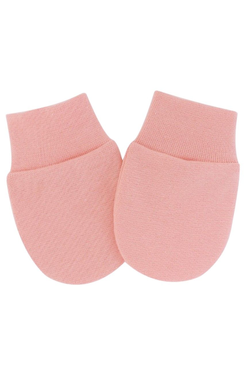 Bambimici Baby Little Bean Hat and Mittens Pomelo - Pink - 2 Pcs