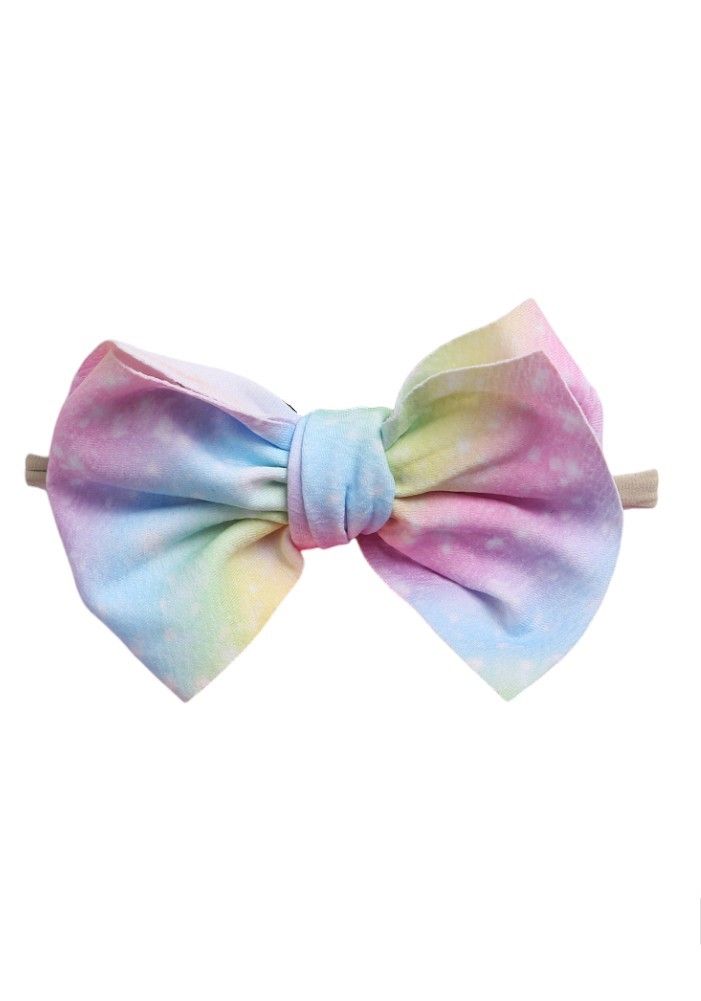 Bambimici Baby Dalia Assorted Ribbon Bow Headband - Unicorn
