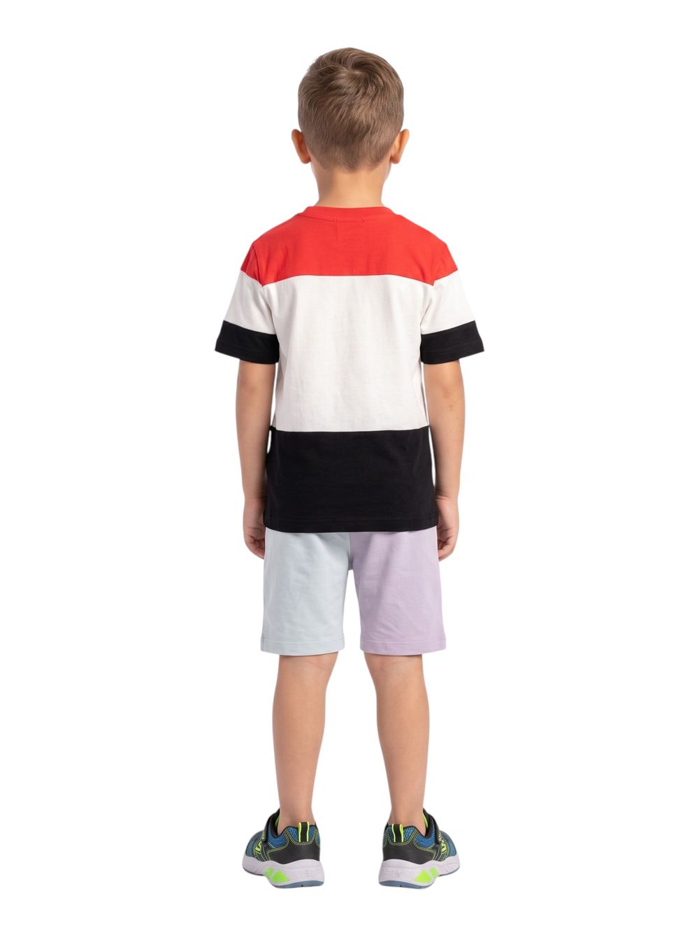 Bidani - Kids Egypt Flag Eagle Graphic T-Shirt - Multicolor