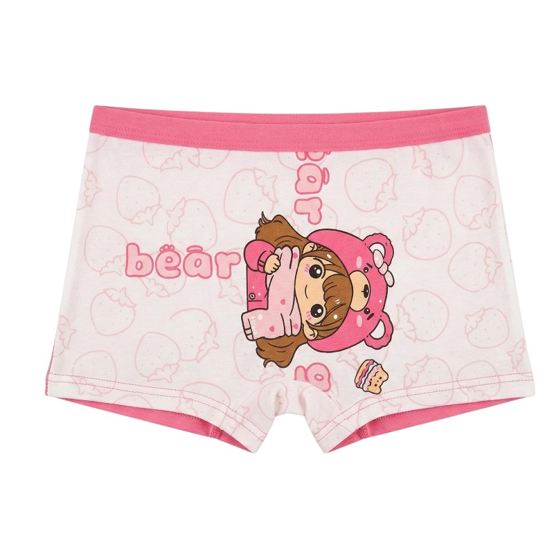 Bidani - 4pc-Set - Girl's Nice Printed Soft Comfort Panties - Multicolor
