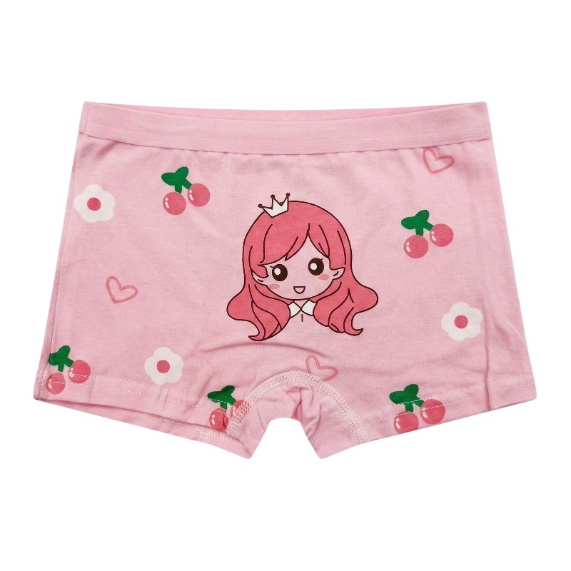 Bidani - 4pc-Set - Girl's Soft Comfort Printed Panties - Multicolor